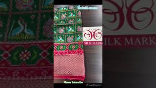 price:₹6850|pure Ikkat sarees|silk mark certified💫