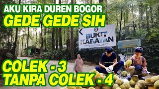 PERJALANAN KE BUKIT KABAYAN SAMBIL NYARI DUREN BOGOR DAPATNYA DUREN BEGINI