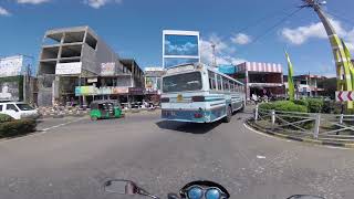 Wariyapola City | POV | on the road |Sri lanka