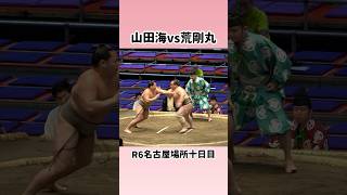 山田海vs荒剛丸(こうごうまる) #令和6年名古屋場所十日目