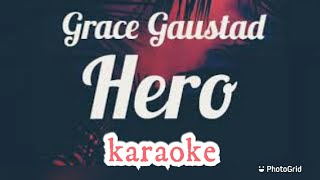 Grace Gaustad - Hero - BLKBX (karaoke/Instrumental/Lyrics)