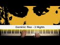 Dominic Fike - 3 Nights (Piano Cover) | Dedication #528