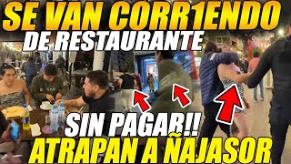 😲KINGTEKA, SHAKA, ÑAJ4Z0R, FIUFIU y PNKZ😲se van CORR1ENDO de RESTAURANTE sin PAGAR😲 ATRAPAN A ÑAJ4!