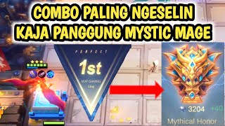 COMBO SIMPLE GAMPANG PERFECT WIN | KAJA PANGGUNG LING SKILL 1 MAGIC CHESS #lingskill1