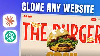 Clone Any Website Using ChatGPT + Claude Code