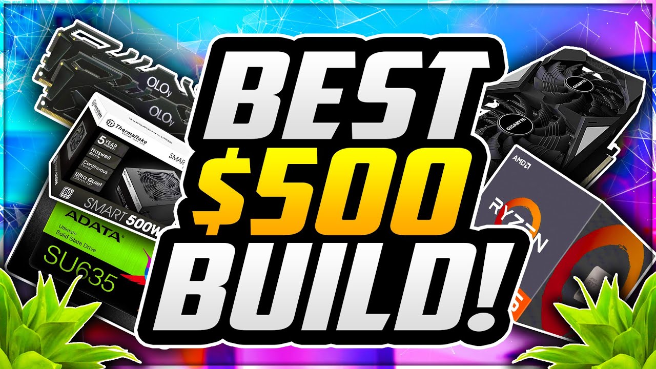 Ultimate $500 BUDGET Gaming PC Build 2020! 😱 BEST GTX 1650 PC Build! (w ...