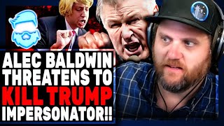 Alec Baldwin ATTACKS Trump Impersonator THREATENS To BREAK HIS NECK! Chases Him Down Street!