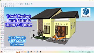 Cara Membuat Rumah Minimalis di SketchUp || Belajar Desain Rumah