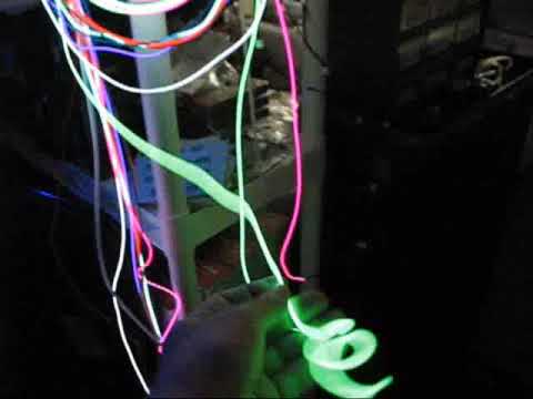 Electroluminescent (EL) Wire From Imaginary Colours - YouTube