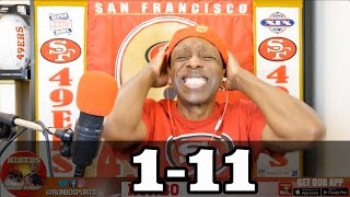 Ronbo Sports In Yo Face, At Yo Place Watching The Game! 49ers VS Bears 2016 Week 13 NFL
