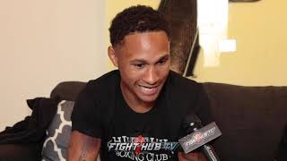REGIS PROGRAIS "I'M GOING TO STOP JOSH TAYLOR! I CANT SEE HOW HE BEAT ME!"