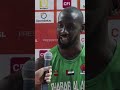 FIBA WASL S3 | Flash Interview Sir Dominic Pointer  | Al Ahli Club vs Shabab Al Ahli