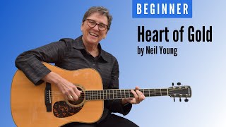 Learn to play Heart of Gold by Neil Young | Beginner guitar lesson
