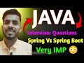 Spring Vs Spring Boot  | Difference in 10 Minutes 🔥 | Interview Questions ✅