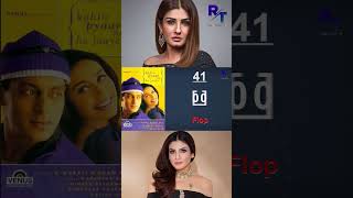 Raveena tandon All movies list in Details, hit or flop movies|Rangeen Tv part.3