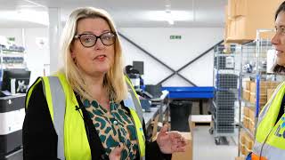 Minister for Employment Mims Davies talks about the important role of warehousing sector