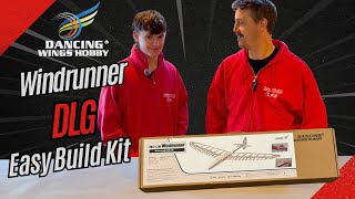 Flying Finn RC unbox the Easy Build Dancing Wings Hobby RC Windrunner Discus Launch Glider (DLG)