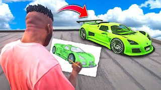 GTA 5 But Whatever I Draw Comes To LIFE!