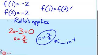 ap calculus 2019 4.2 MVT and Rolles