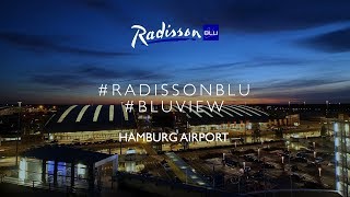 Watch the sunset over Hamburg's airport with Radisson Blu