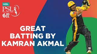 Great Batting By Kamran Akmal | Multan vs Peshawar | Final Match 34 | HBL PSL 6 | MG2T
