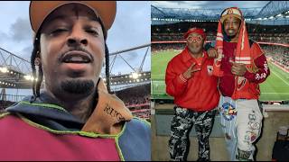 21 Savage & Spike Lee Travel To His Hometown In London For Arsenal F.C.โs Premier League Game