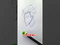 Stop Messing Up Side Views—Try This Anime Face Trick! #foryou #drawing #art #shorts #satisfying