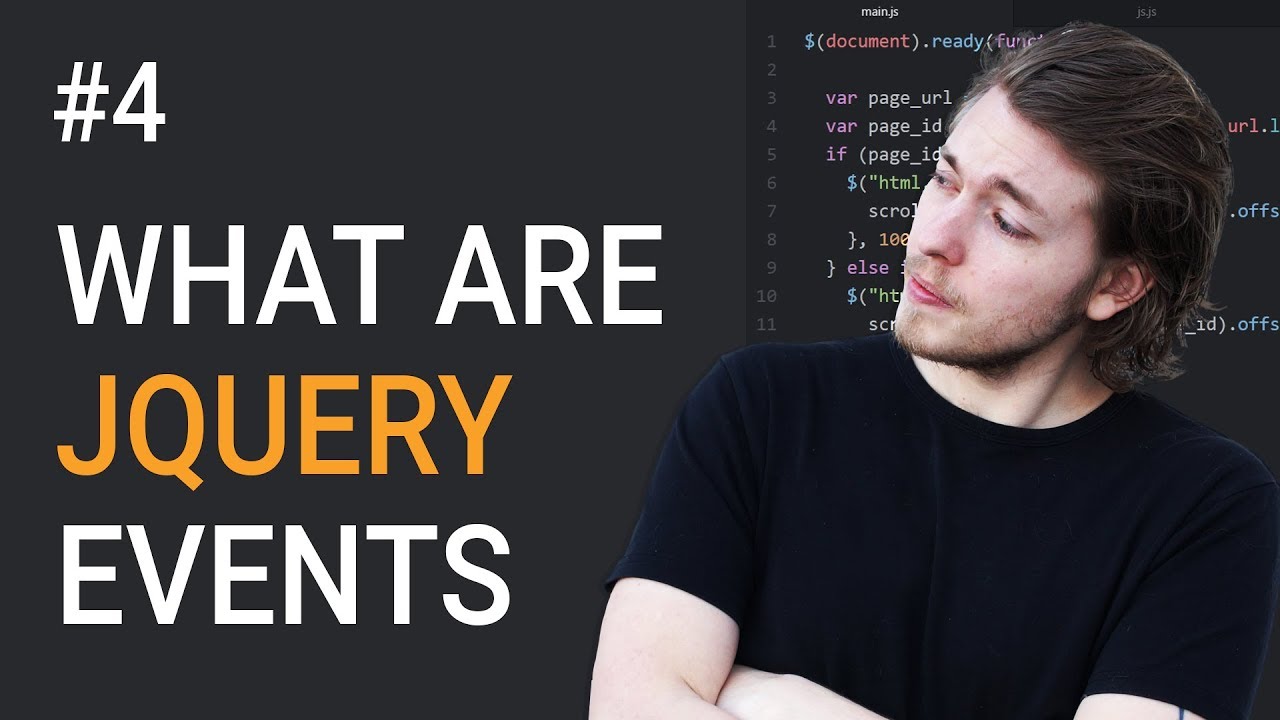 4 How To Use Events In Jquery Learn Jquery Front End Programming 4 How To Use Events In Jquery Learn Jquery Front End Programming