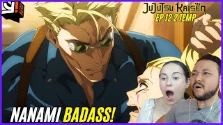 NANAMI BADASS D+!! NANAMI VS HARUTA| React JuJutsu Kaisen Temp 2 Ep 12 | Nanami brilhou demais