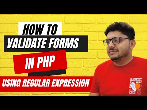 Php Form Validation using Regular Expression