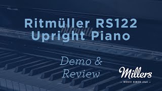 🎹 Ritmüller RS122 Piano Review | Millers Music