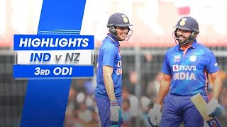 India vs New Zealand  3rd ODI 2023 Highlights #indiavsnewzealand #cricket22#indvsnz3rdodi
