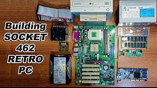 I Built a Retro Game PC with a POWERFUL AMD SOCKET 462 CPU!