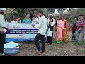 ಮಣ್ಣು ಮಾದರಿ ತೆಗೆಯುವ ಬಗ್ಗೆ ಪದ್ಧತಿ ಪ್ರಾತ್ಯಕ್ಷಿತ soil sampling method demonstration