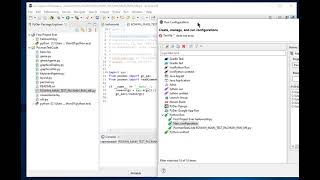 AI command line arguments in eclipse for pydev
