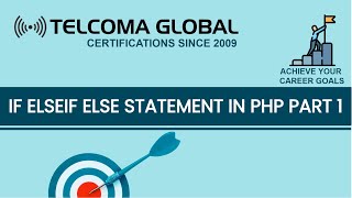 24 PHP Tutorial IF ELSEIF ELSE Statement in PHP Part 1