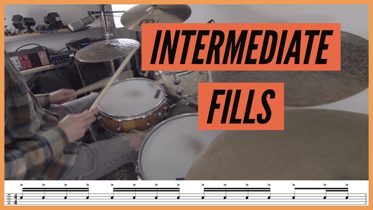 Basic Intermediate Drum Fills Drum Lesson Youtube