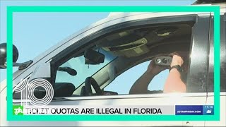 Ticket quotas are illegal in Florida. But here's how police can get around state law