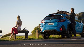 How-to accessories video | Subaru Crosstrek AWD 2.0S \u0026 the Thule Surf Pads