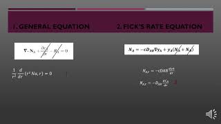 Steady state molecular diffusion