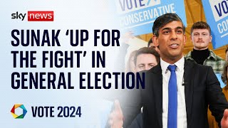 Rishi Sunak 'up for the fight' of a general election despite local results