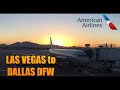 Las Vegas to Dallas LAS-DFW | American Airlines | Airbus A321 (#36)