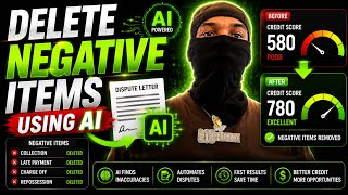 Delete Negative Credit Items Using AI (Step by Step)