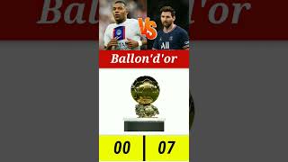 LIONEL MESSI VS KYLIAN MBAPPE all trophy and awards Comparison