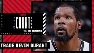 Kendrick Perkins thinks Nets should do Kevin Durant a favor and TRADE him | NBA Countdown