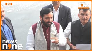 Haryana CM Nayab Singh Saini Slams Kejriwal Over Yamuna Pollution \u0026 Allegations | News9