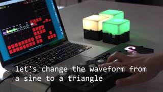 Additive Synthesis using AudioCubes, SYNTHOR and REMOTE