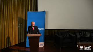 Conferencia de Gestión del Conflicto y Acuerdos de Paz. Ex Magistrado Alfredo Beltrán Sierra.