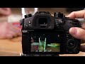 Lumix GH5 - How to use 4K 6K Photo Mode