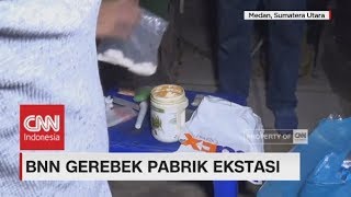 BNN Gerebek Pabrik Ekstasi